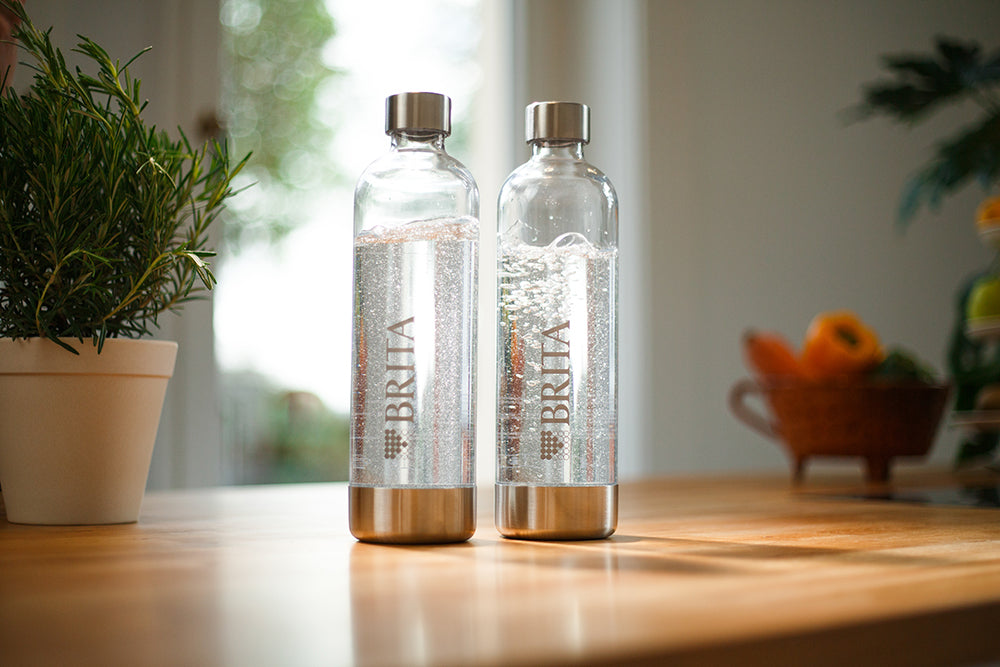 Bruiswaterflessen sodaONE 1L 2-Pack